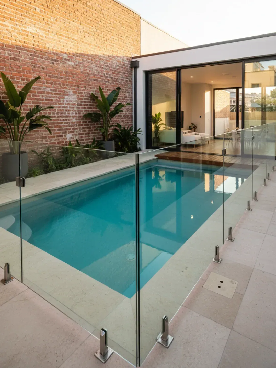 Premium frameless glass pool fences hamilton for riverfront homes, combining safety compliance with crystal clear views.